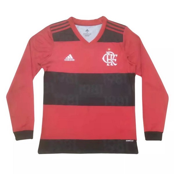 Tailandia Camiseta Flamengo Primera Equipación ML 2021-2022 Rojo